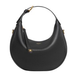 【VIP価格】Celine LULU TEEN LEATHER BAG Teen Celine Lulu IN Grained calfskin - BLACK | CELINE