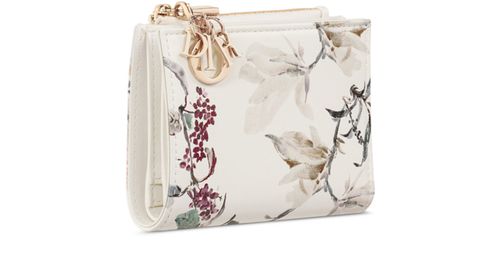 DIOR Lady Dior Dahlia Wallet