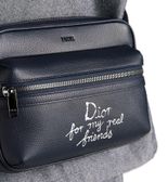 【★国内発送★】DIOR AND HYLTON NEL Rider 2.0 ベルトバッグ Dior x Hylton Nel Rider 2.0 Belt Bag Grained Calfskin with
