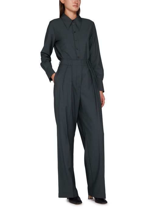 ROHE Wide-leg double pleated pants