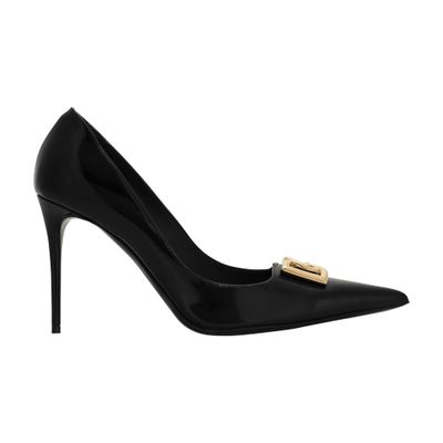 Dolce & Gabbana Women's Black Calfskin Pumps Size 36.5