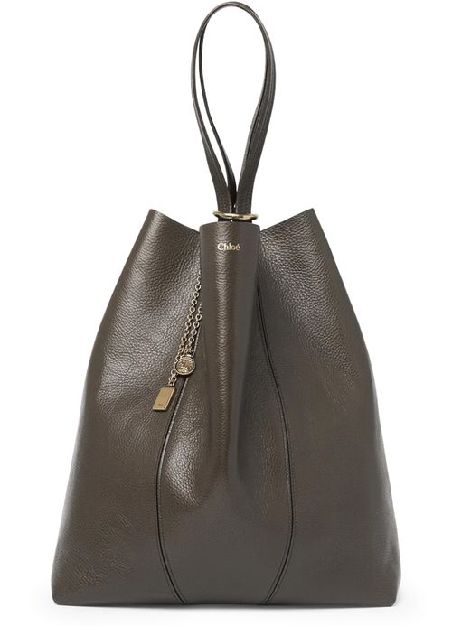 CHLOE Cabas-Tasche aus genarbtem Leder Chloe Spin