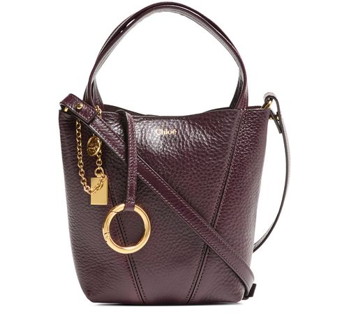 CHLOE Chloe Spin 粒面皮革手提袋 