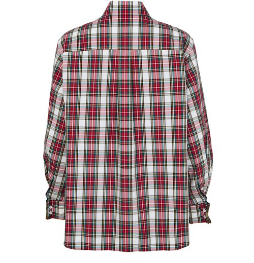 CELINE Shirt in tartan cotton