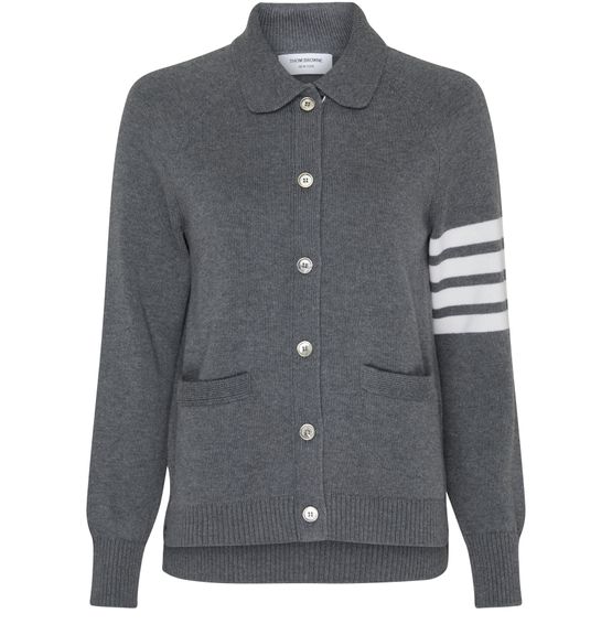 Women s 4 Bar cardigan THOM BROWNE 24S