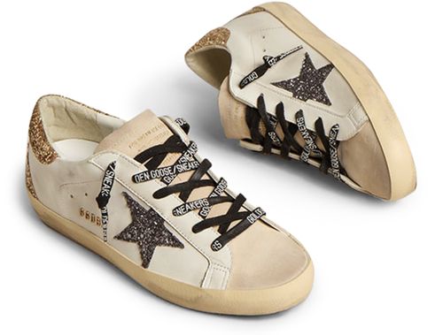 GOLDEN GOOSE Super Star sequined sneakers