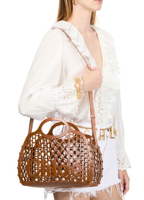 CHLOE Chloé Cage Jelly Tote Bag