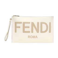Fendi clearance logo clutch