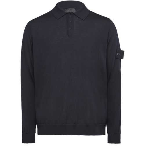 STONE ISLAND Long-sleeved polo