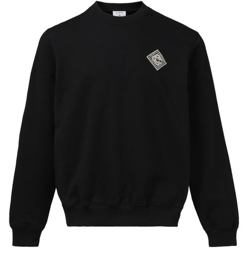 CASABLANCA Pearl diamond patch sweatshirt