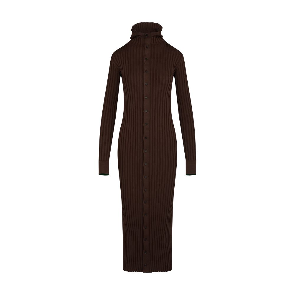Midi silk dress thumbnail 6