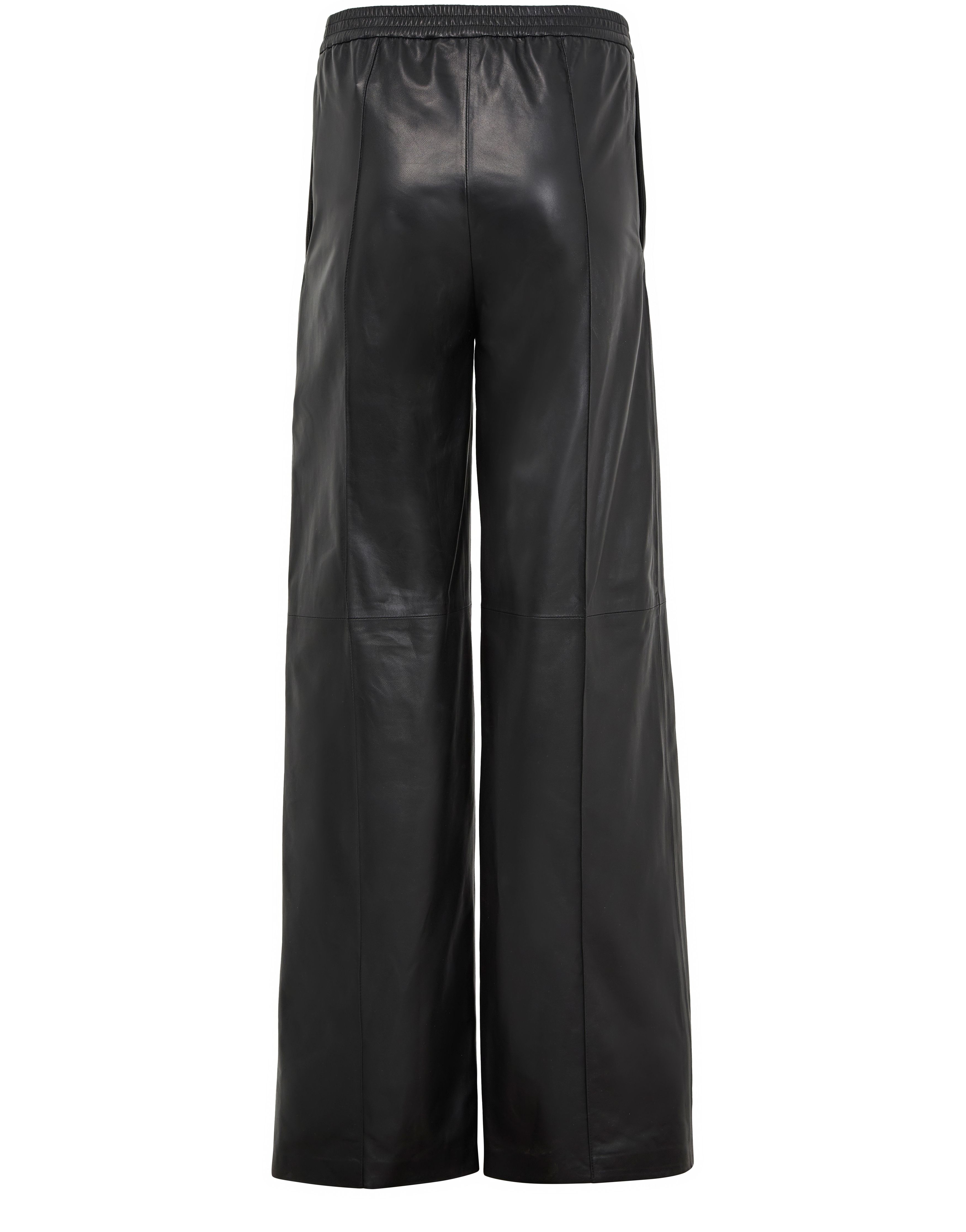 Straight nappa lambskin leather pants thumbnail 3