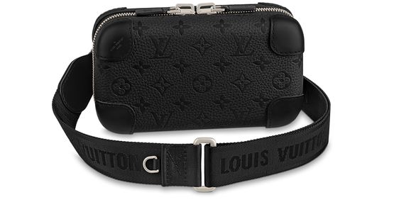 Louis Vuitton Embossed Taurillon Leather Belt