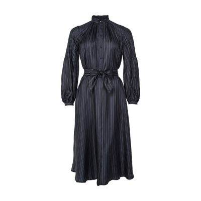 Max Mara Espolso Midi Dress In Blue