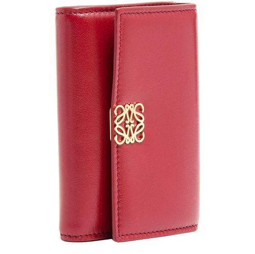 LOEWE Anagram Puffer leather vertical cardholder