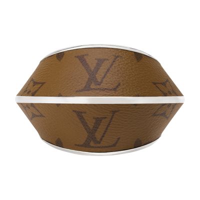 Louis Vuitton Monogram Heritage Cuff In Brown