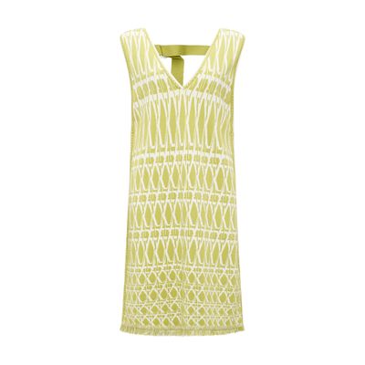 Diane Von Furstenberg Reilly Jacquard Mini Sweater Dress In Multicolor