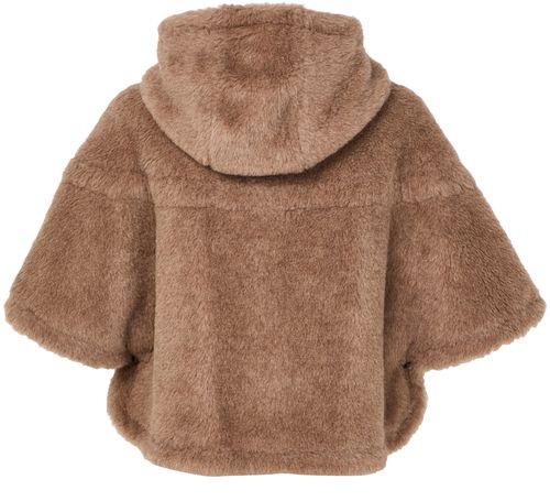 MAX MARA Petalo Teddy cape