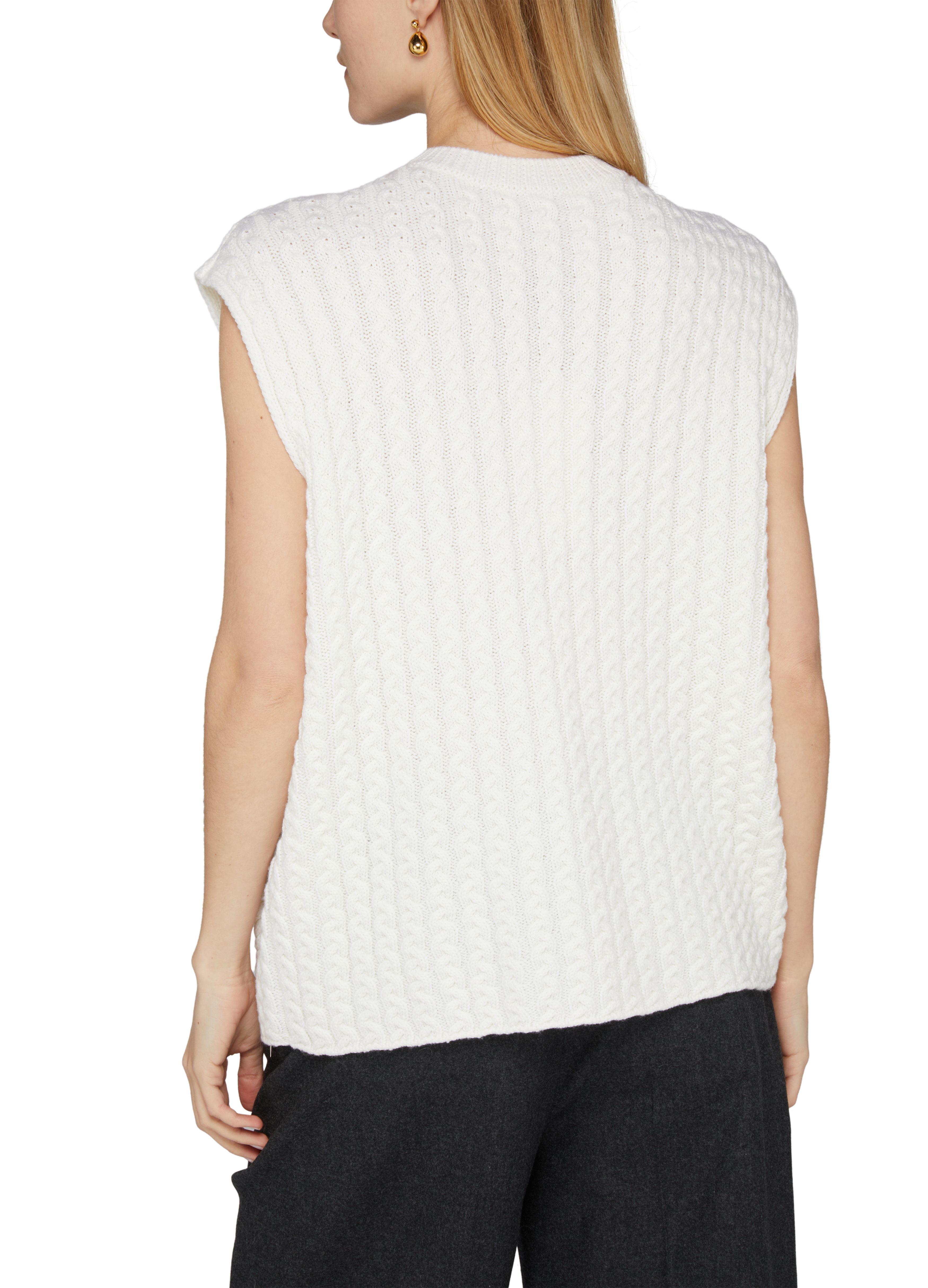 Sleeveless sweater thumbnail 5