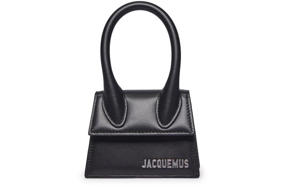 Jacquemus Le Chiquito Leather Mini Bag in Black