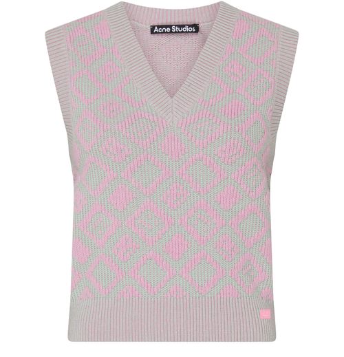 ACNE STUDIOS Weste Konny Tiles Face