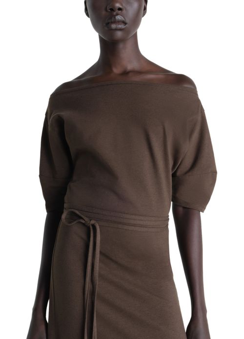 LEMAIRE Off-the-shoulder dress