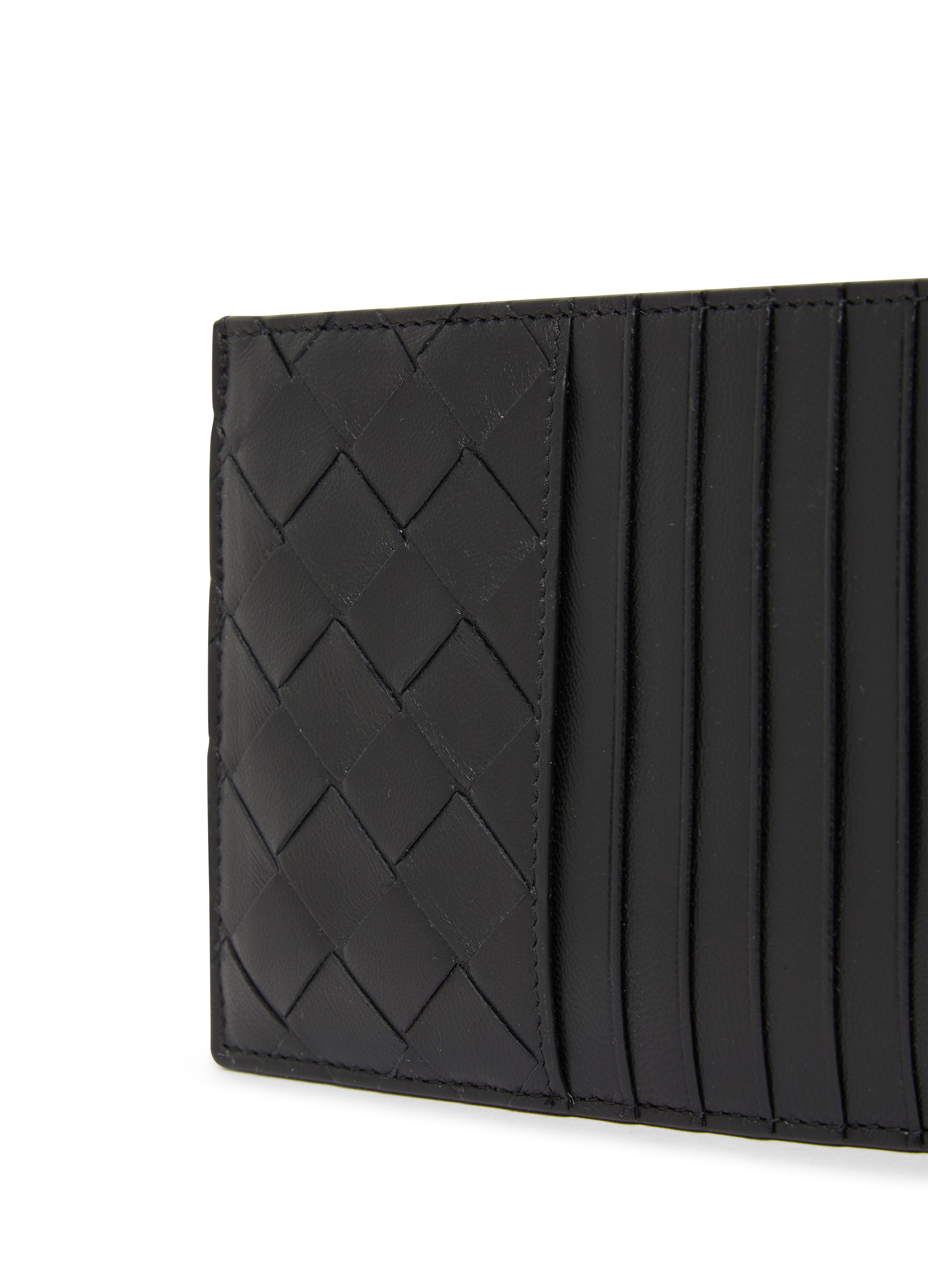 Intrecciato coin case with card slots thumbnail 5