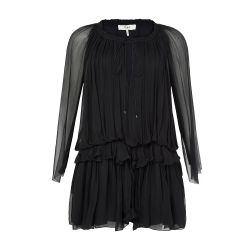 Mini cape dress