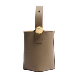 LOEWE｜ (Mini Pebble bucket in smooth calfskin (AANBBBMX Mini Pebble bucket in smooth calfskin Red - LOEWE