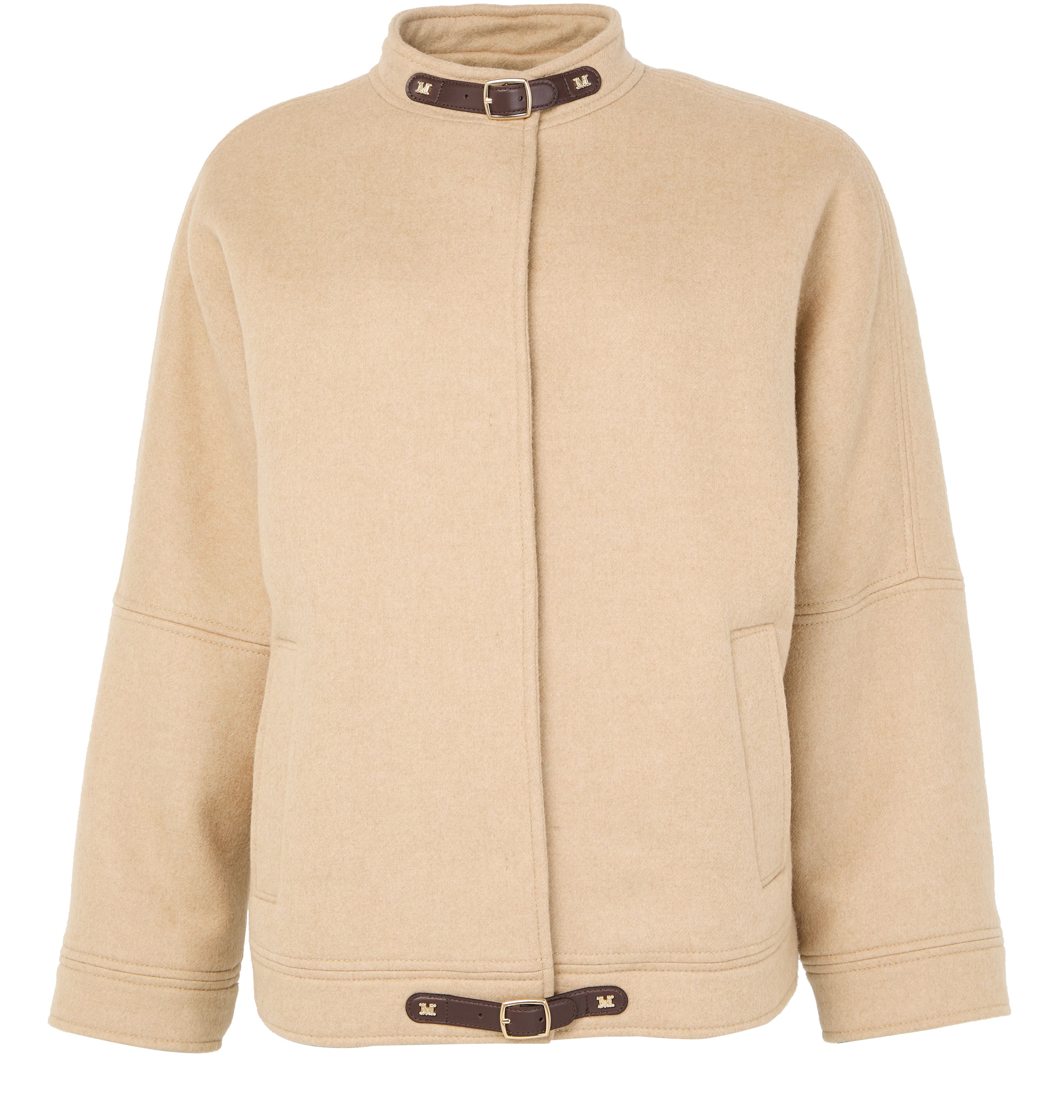 Fascia cropped coat