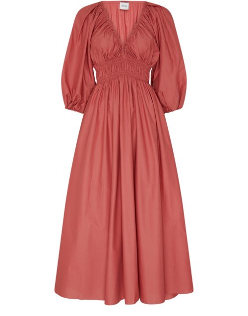 MATTEAU Robe froncée avec encolure plongeante