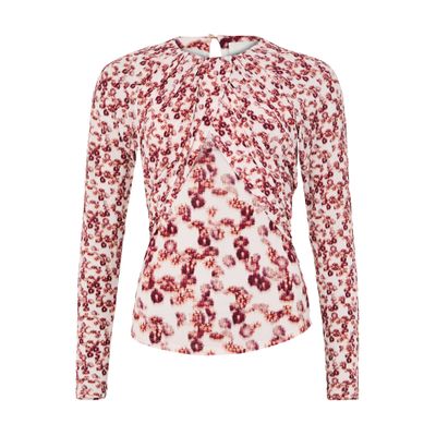 Isabel Marant Gaetane Long Sleeves Blouse In Red