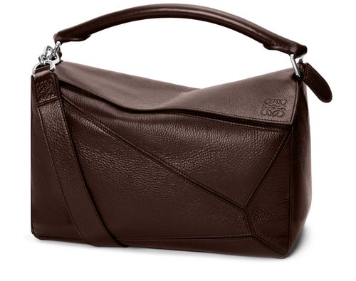 LOEWE Große Puzzle-Tasche aus genarbtem Kalbsleder
