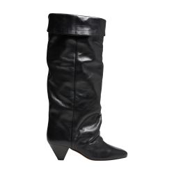 【関税&送料込】Isabel Marant Boot Elita ISABEL MARANT 60mm Lijita Boots | Black | FARFETCH