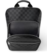 Louis Vuitton Black Michael Backpack Nv2 for Men 24S