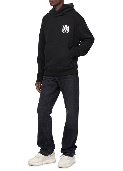 AMIRI Released Hem Straight-Leg-Jeans mit ausgefransten Kanten