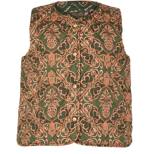 BARBOUR x Farm Rio Fernanda - Sleeveless jacket