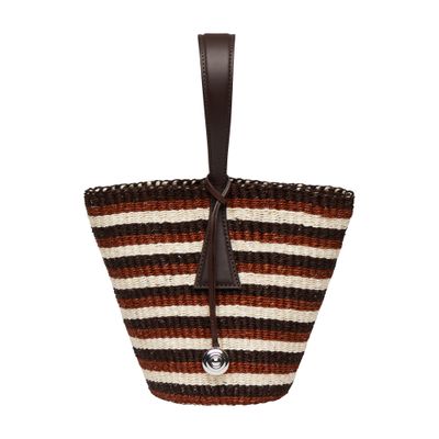 Liffner Single Handle Basket Bag In Sand