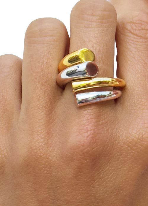 CHARLOTTE CHESNAIS Ring Biseau