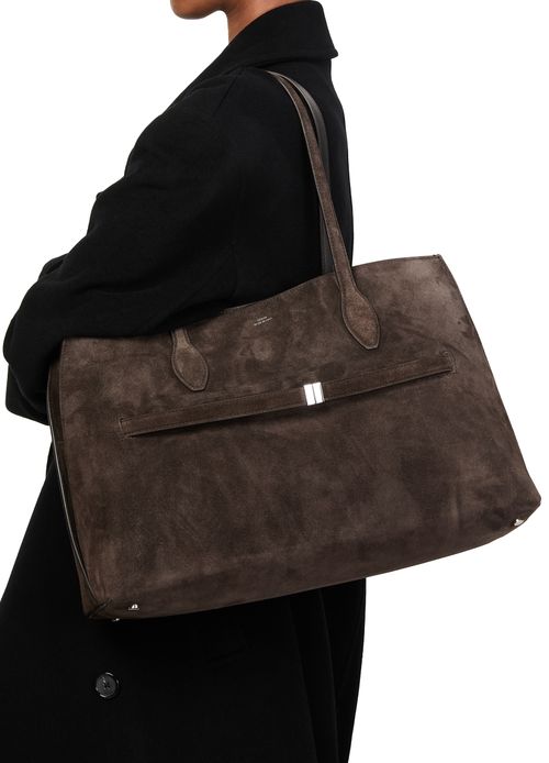 TOTEME Suede lounge tote bag