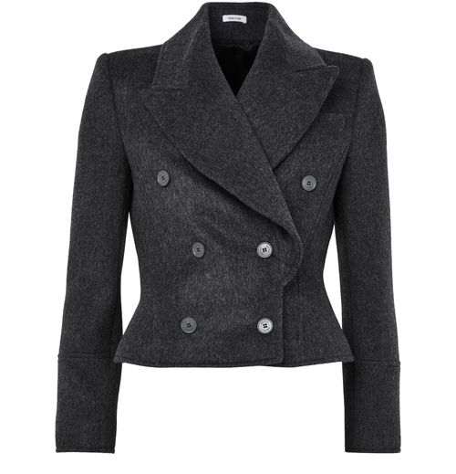 MCQUEEN Short double-breasted coat