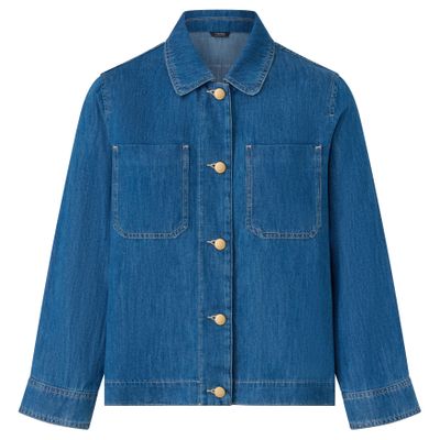 S Max Mara Denim Jacket In Blue