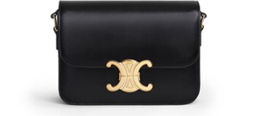 CELINE Sac Triomphe modèle Teen veau satiné