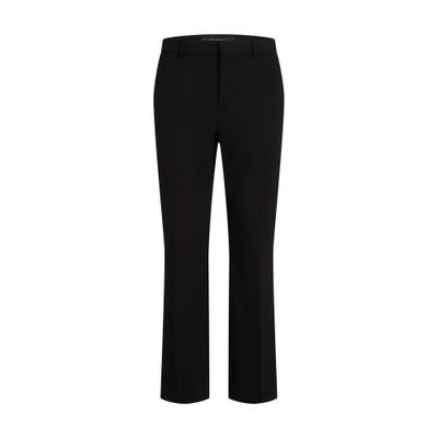 【DOLCE&GABBANA】テーラード ギャバジン タキシードパンツ ブラックのウィメンズ ベルベット テーラード タキシードパンツ