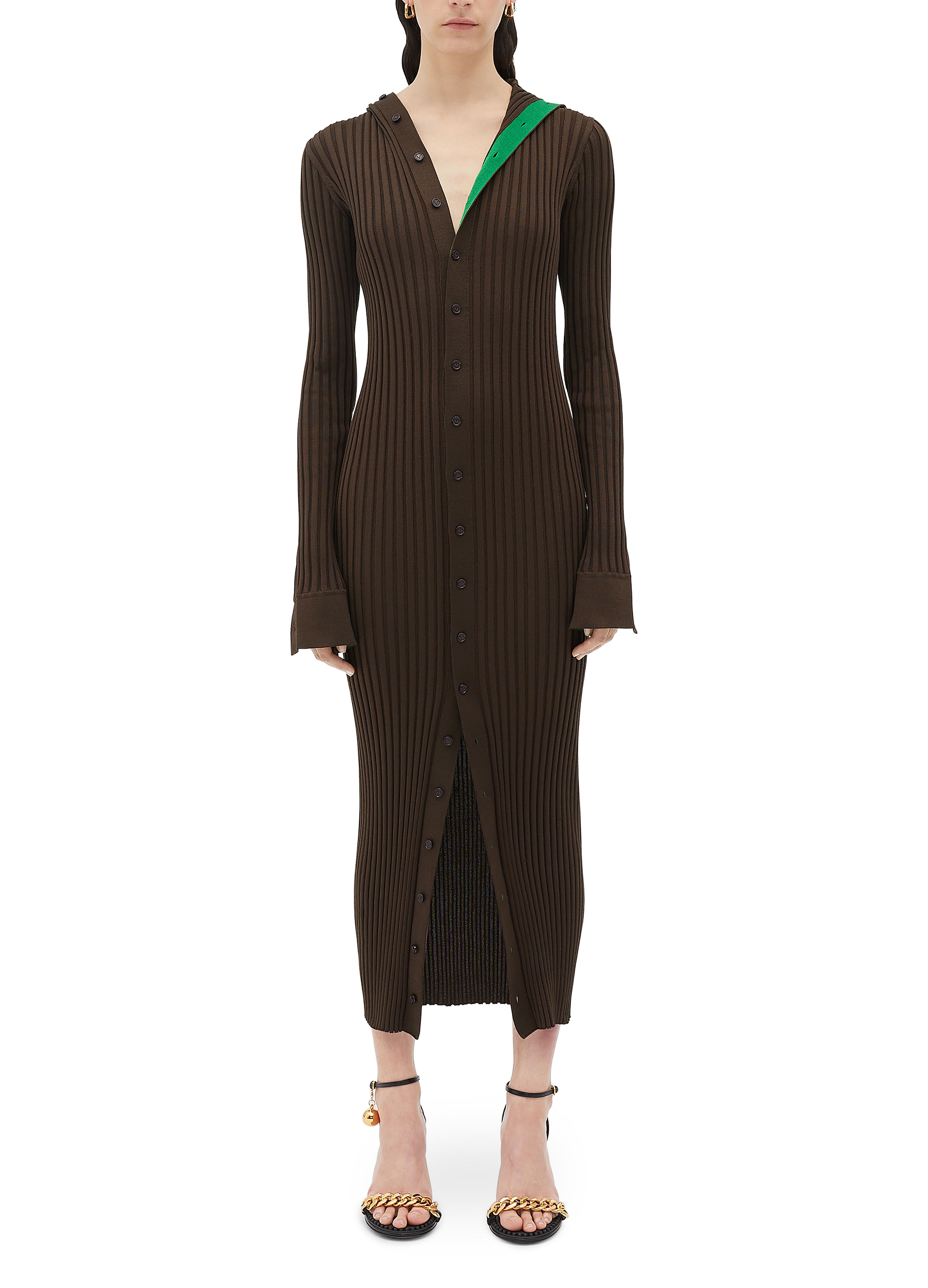Midi silk dress thumbnail 5