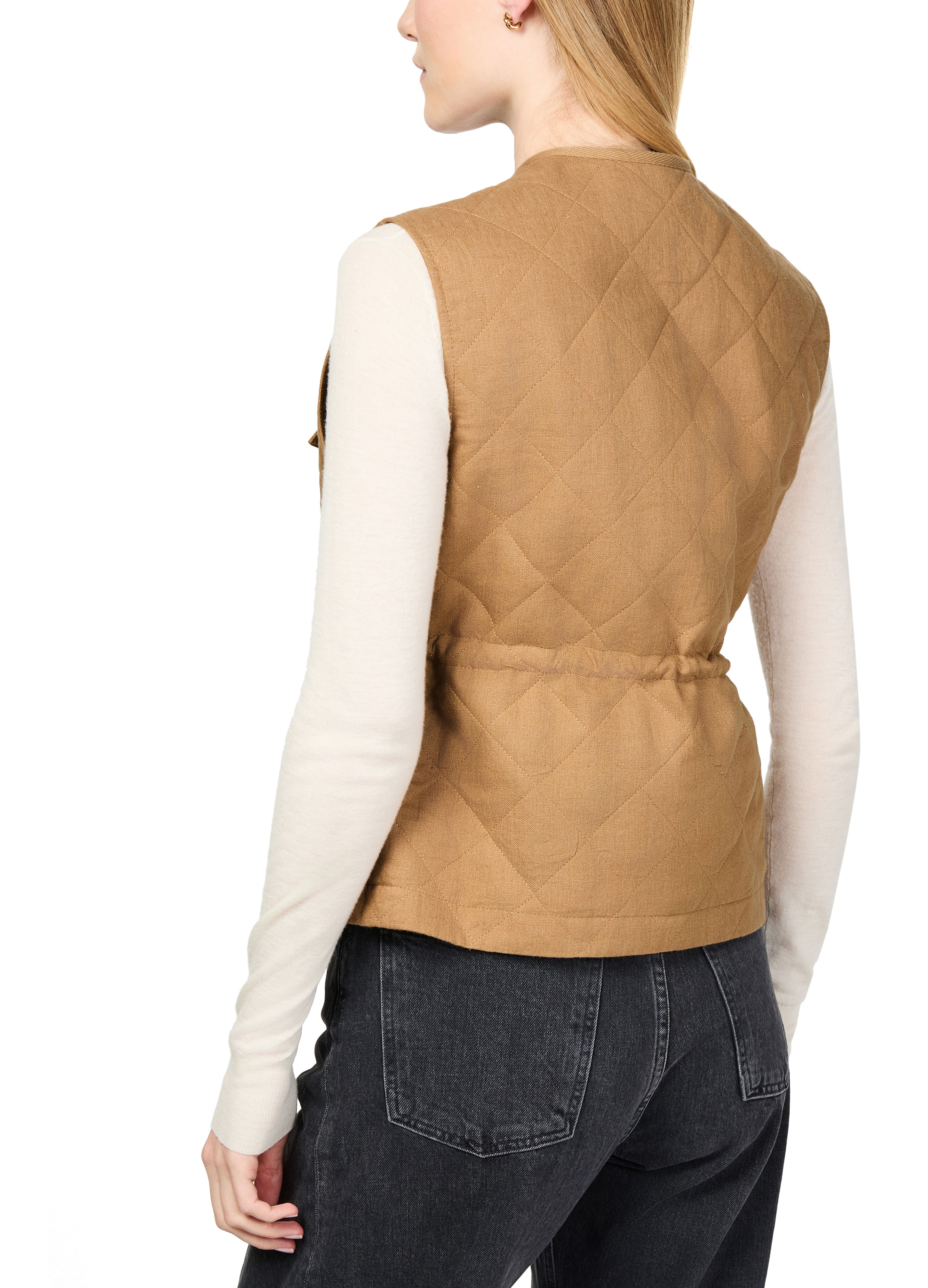 Vigny logo sleeveless jacket thumbnail 5