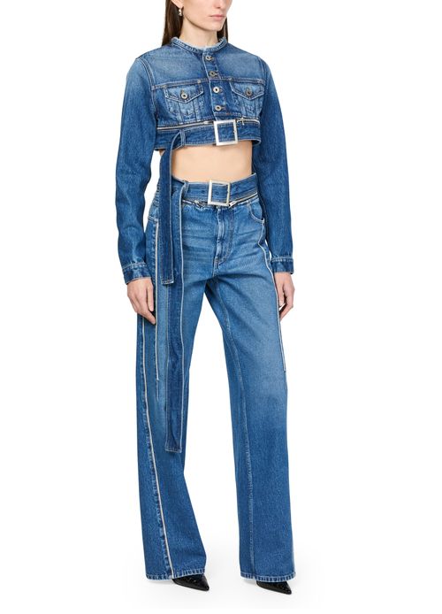 JEAN PAUL GAULTIER Kurze Denimjacke The Super Cropped