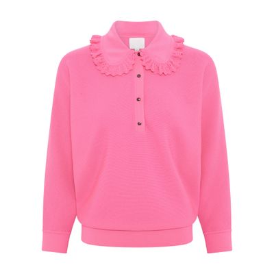 Molli Fontaine Long-sleeved Top In Pink