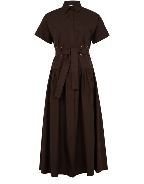 MAX MARA Robe chemise en popeline de coton Agoraio