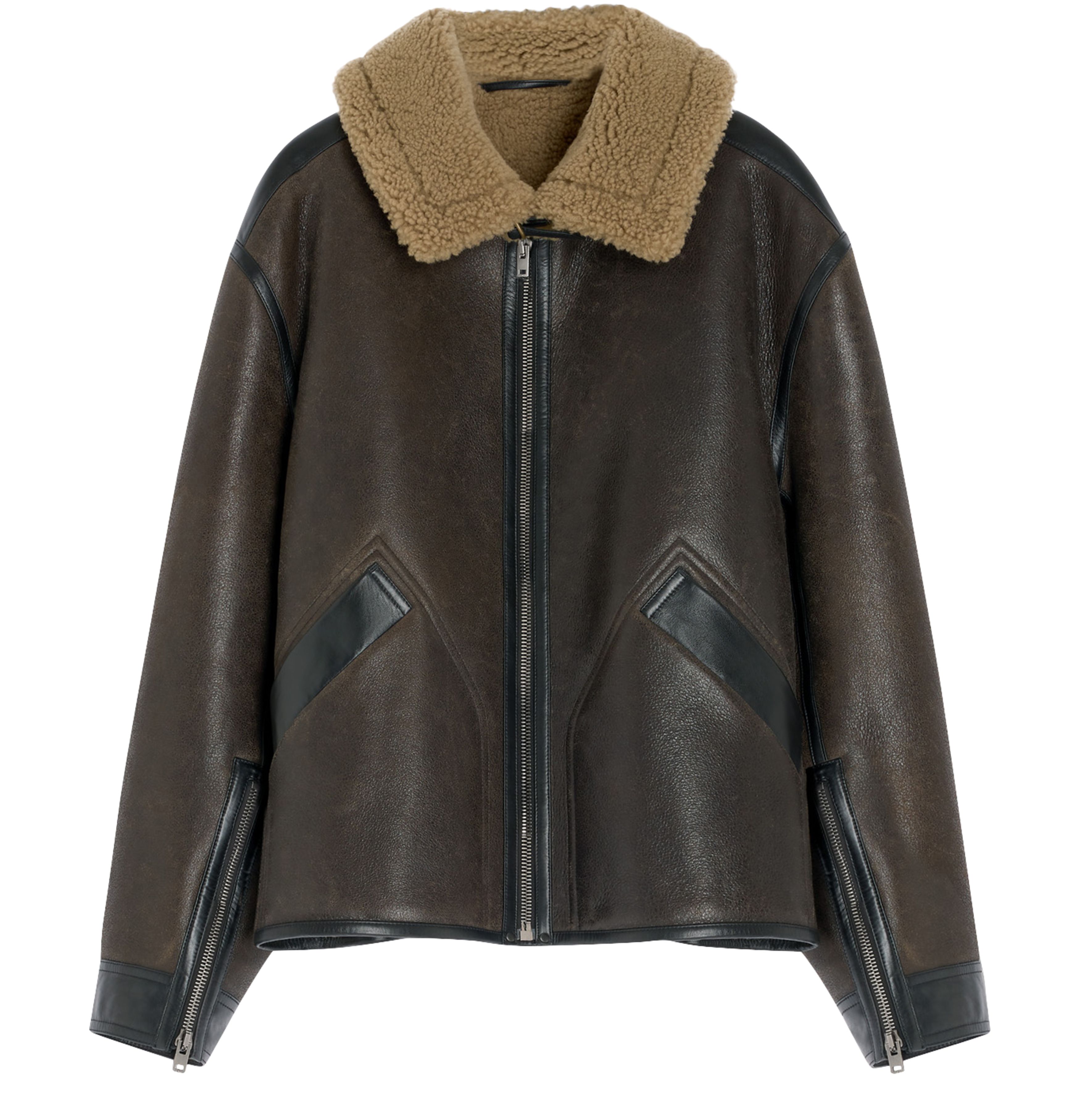 Shearling coat